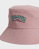 Set The Wave Bucket Hat - CHALK PINK