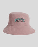 Set The Wave Bucket Hat - CHALK PINK