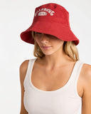 BILLABONG Living 73 Bucket Hat - RED CRUSH