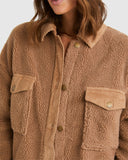 BILLABONG Feeling Toasty Jacket - TOFFEE
