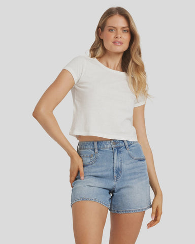 BILLABONG Daily Tee - SALT CRYSTAL