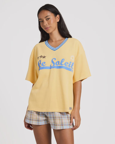 BILLABONG Dream State Tee - LIGHT YELLOW