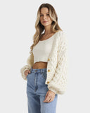 BILLABONG Montana Cardigan - SALT CRYSTAL
