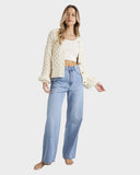 BILLABONG Montana Cardigan - SALT CRYSTAL