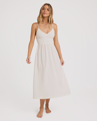 BILLABONG Such A Trip Dress - SALT CRYSTAL
