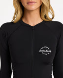 BILLABONG Sol Searcher Long Sleeve - BLACK PEBBLE