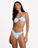 BILLABONG Tanlines Halter Bandeau - COOL BLUE