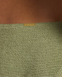 BILLABONG Crinkle Crush Zoe Pant Bikini Bottom - ARMY GREEN