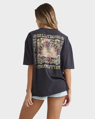 BILLABONG Out Until Dawn Tee - OFF BLACK