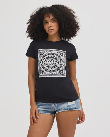 BILLABONG Formula Tee - BLACK PEBBLE