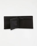 BILLABONG Rockaway 2 In 1 Wallet - BLACK
