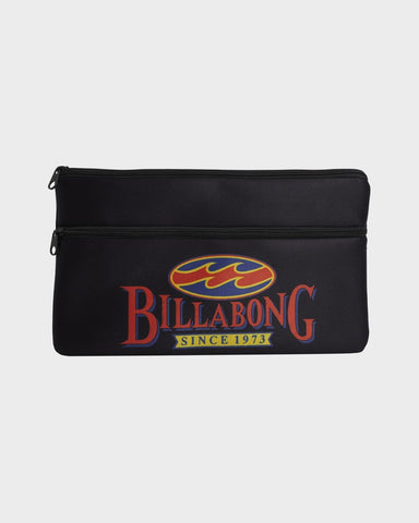 BILLABONG Jumbo Pencil Case - BLACK 3