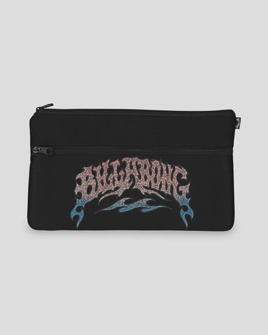 BILLABONG Jumbo Pencil Case - BLACK