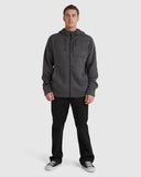 BILLABONG Boundary Sherpa Zip Through - BLACK HEATHER