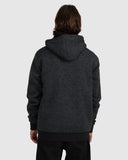 BILLABONG Revolt Zip Through Hood - BLACK HEATHER