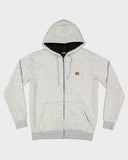 BILLABONG Revolt Zip Through Hood - LIGHT GREY HEATHER