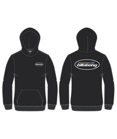 BILLABONG Walled Pop Hood - BLACK
