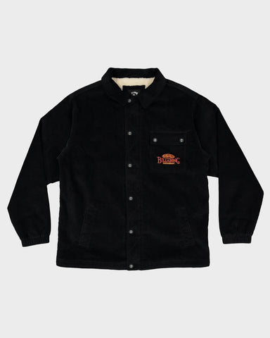 BILLABONG King Cord Jacket - WASHED BLACK