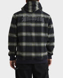 BILLABONG Warped Zip Through - WASHED BLACK