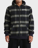 BILLABONG Warped Zip Through - WASHED BLACK