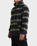 BILLABONG Warped Zip Through - WASHED BLACK