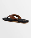 BILLABONG All Day Impact Thongs - BLACK/TAN
