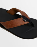 BILLABONG All Day Impact Thongs - BLACK/TAN