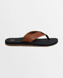BILLABONG All Day Impact Thongs - BLACK/TAN