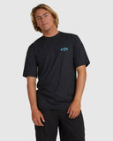 BILLABONG Shoreline LF Short Sleeve - BLACK HEATHER