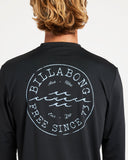 BILLABONG Big Wave Daz Loose Fit Long Sleeve - BLACK