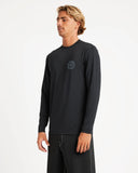 BILLABONG Big Wave Daz Loose Fit Long Sleeve - BLACK
