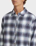 BILLABONG Coastline Flannel - OVERCAST PLAID BLUE