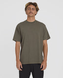 BILLABONG Premium Wave Wash Short Sleeve Tee - ARMY