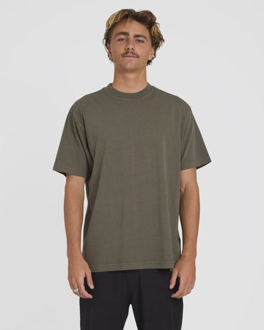 BILLABONG Premium Wave Wash Short Sleeve Tee - ARMY