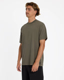 BILLABONG Premium Wave Wash Short Sleeve Tee - ARMY