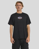 BILLABONG Aussie Pill Short Sleeve Tee - BLACK