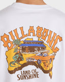 BILLABONG Land Of Sunshine Short Sleeve Tee - WHITE
