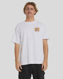 BILLABONG Land Of Sunshine Short Sleeve Tee - WHITE