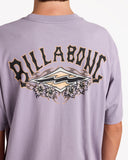 BILLABONG Biscus OG Short Sleeve Tee - PURPLE ASH
