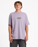BILLABONG Biscus OG Short Sleeve Tee - PURPLE ASH