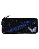 SANTA CRUZ Winged Butterfly Strip Pencil Case - BLACK
