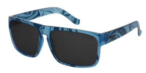 CARVE VENDETTA Gloss Translucent Blue Swirl Grey Polarised