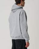 S DOUBLE Arch Roots Hoodie - GREY HEATHER