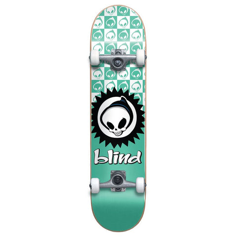 BLIND - Checker Reaper Youth FP Soft Wheels Complete 7.375" - TEAL