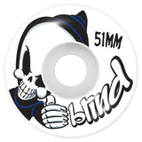 BLIND - Checker Reaper Youth FP Soft Wheels Complete 7.375" - TEAL