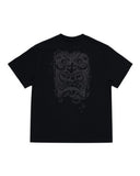 SANTA CRUZ OS Roskopp Destruct Face Mono Short Sleeve Tee - OFF BLACK
