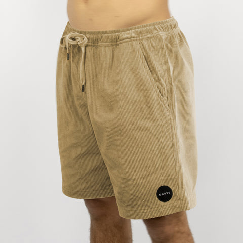 Carve Dylon Cord Volley Short - TAN