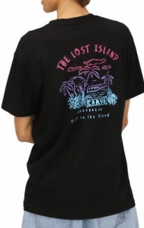 CARVE Long Island Basic Short Sleeve Tee - WASHED BLACK