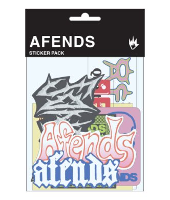 AFENDS Drop Zone Sticker Pack - MULTI