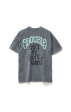 S-DOUBLE Goosebumps Short Sleeve Tee - WASHED STEEL